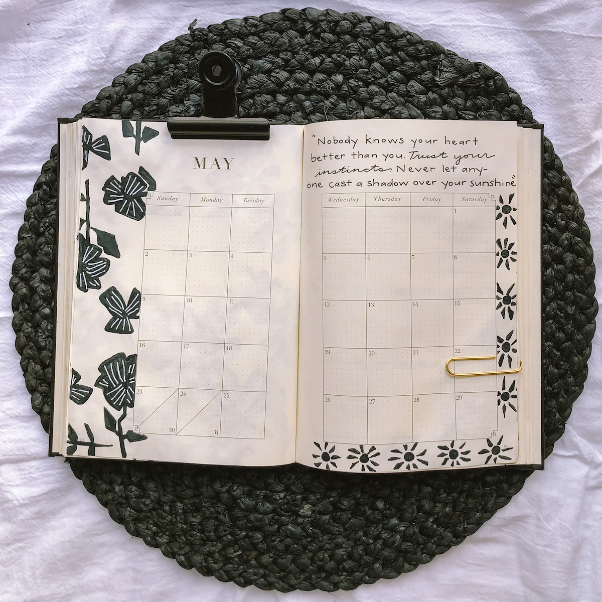 May Journal Pages | Cherish By Design